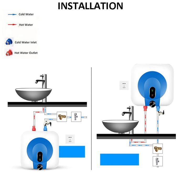 water heater installation