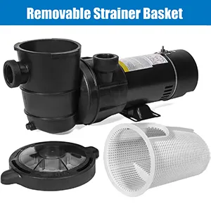 Removable Strainer Basket 