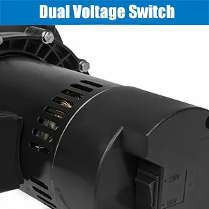 Dual Voltage With Switch Dual Voltage With Switch