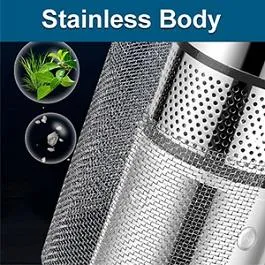 304 Stainless Steel Body