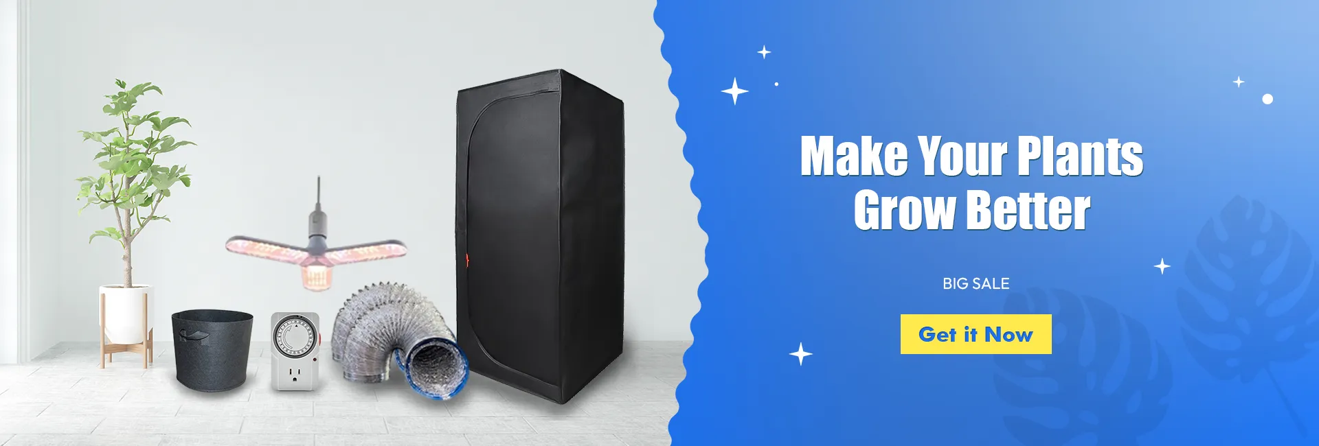 imeshbean grow tent kit promotion