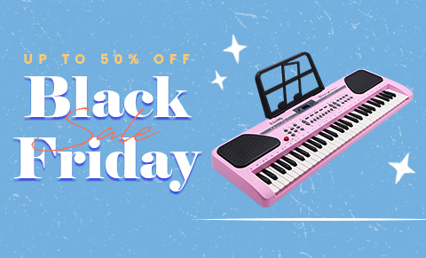 Black Friday Magic: Unveiling the Wonders of iMeshbean Kids' Electronic Keyboard