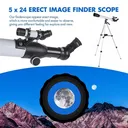 700mm Astronomical Telescope Refractor High Tripod 24-234X for Moon Star Watch