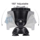 Submersible 144 LED RGB Pond Spot 4 Lights Underwater Pool Fountain +IR Remote