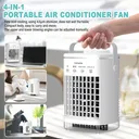 3-in-1 Evaporative Air Cooler Portable Air Cooling Fan w/ Fan & Humidifier