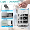 3-in-1 Evaporative Air Cooler Portable Air Cooling Fan w/ Fan & Humidifier