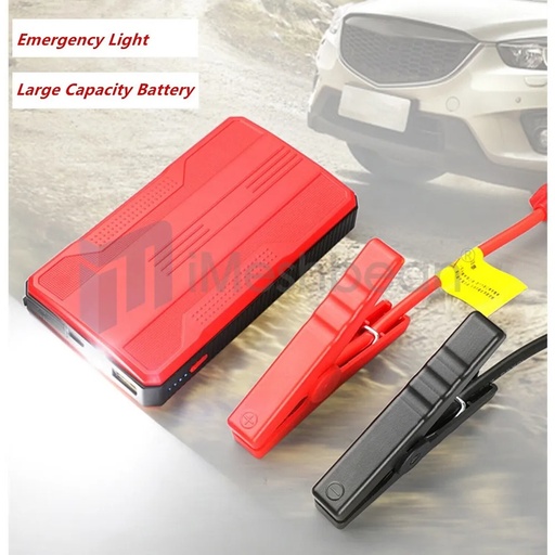 12V Car Battery Jump Starter,20000mAh Large Capacity,USB 5V 2.0A Charger w/light