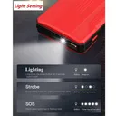 12V Car Battery Jump Starter,20000mAh Large Capacity,USB 5V 2.0A Charger w/light