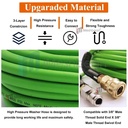 25FT 3600PSI Replacement High Pressure Power Washer Hose-3/8" Swivel QC Flexible