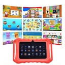 7" Android 8.1 Tablet PC For Kids Quad-Core Dual Cameras WiFi Bundle Case, Red