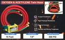 iMeshbean Portable brazing torch kit with Gauge Oxygen Acetylene Welding Cutting Torch Kit