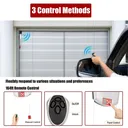 100W Automatic Garage Roll Up Roller Door Opener Motor w/ Remote Control Motor