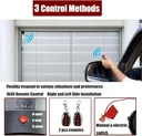 Garage Roller Door Opener Electric Roller Garage Door Opener Automatic Opener with 2 Remote for Roll Up Door