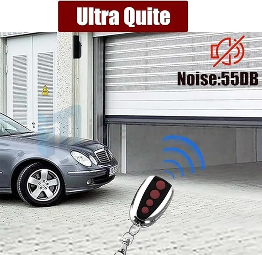 Garage Roller Door Opener Electric Roller Garage Door Opener Automatic Opener with 2 Remote for Roll Up Door