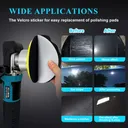 Dual Action Car Polisher Buffer Sander Orbital DA Polishing Machine Electric 6"