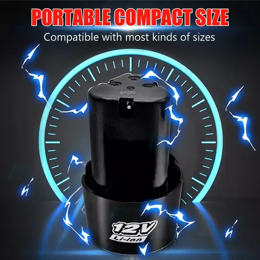 12V 3/8" Cordless Electric Ratchet Socket impact Wrench Right Angle Battery 60Nm
