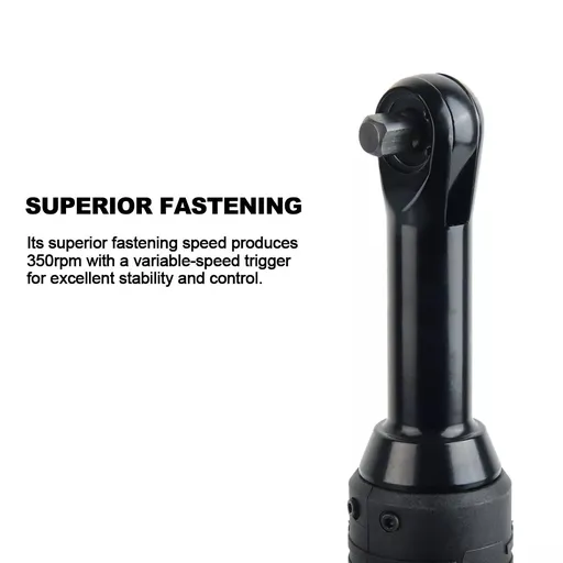 3/8 Cordless Electric Ratchet Wrench Kit 45Ft-lbs Impact Ratchet 2 Battery&Socket