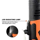 3/8 Cordless Electric Ratchet Wrench Kit 45Ft-lbs Impact Ratchet 2 Battery&Socket