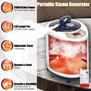 Super Large 2000W 4L Full Size Portable Steam Sauna Personal Home Spa w/ Remote