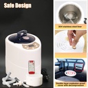 Super Large 2000W 4L Full Size Portable Steam Sauna Personal Home Spa w/ Remote