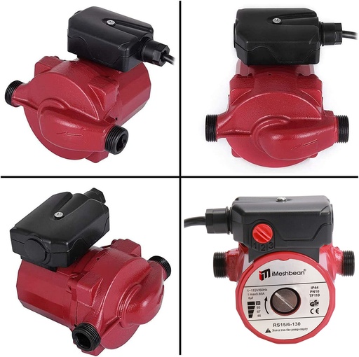 110-120V NPT 3/4" Hot Water Circulation Pump Circulating Pump for Solar Heater