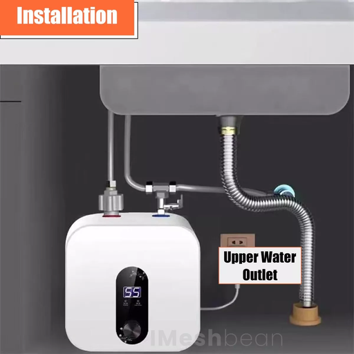 15L Electric Tank Water Heater Digital Display Kitchen Wholehouse 95°F-167°F