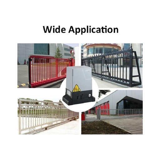 3100lbs Automatic Sliding Gate Opener APP Control With 6 Remotes