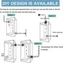 4 x 2 Grow Tent Kit With LED Lights Complete Grow Kit With Full Spectrum Grow Light 40"x24"x80"