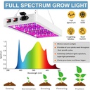 4 x 4 Grow Tent Kit With LED Lights Complete Grow Kit With Air Filter 48" x 48" x 80"