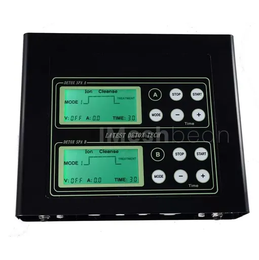 60W 2-Array Dual-User Unit 5-Mode Foot Bath Machine Kit with Dual LCD Screen