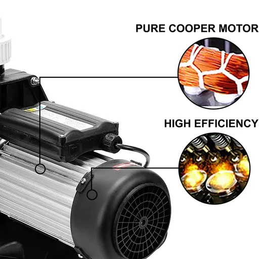 2.5HP In/Above Ground Swimming Pool Sand Filter Pump Motor Strainer basket 110V