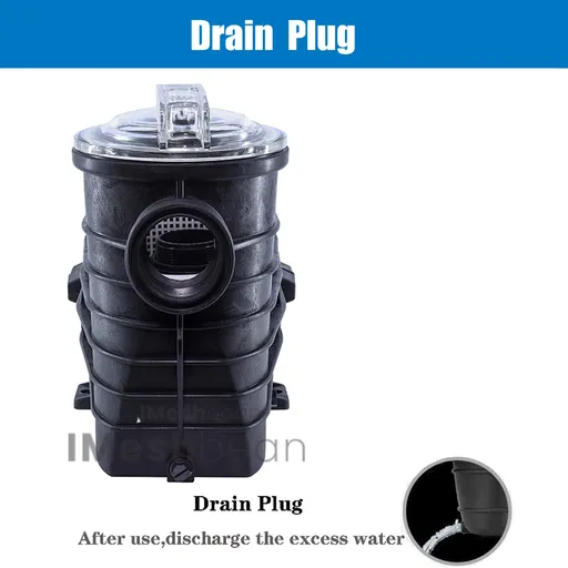 2HP 2 Speed Inground Swimming Pool Pump 220-240V 9000/4140GPH 98FT Head Lift 2in/1.5in Universal NPT Connectors