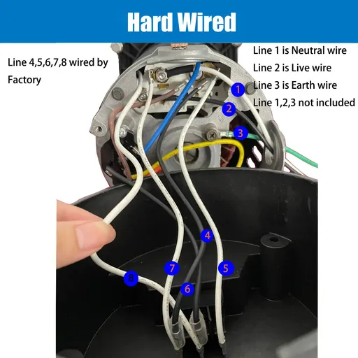 2HP Inground Swimming Pool Pump 110-240V Dual Voltage 6500GPH 85FT Head Lift 2" NPT Connectors