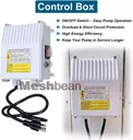 1 HP 4 inch Deep Well Submersible Pump 220V 37GPM 207ft Lift 100ft Cord 1.25 inch NPT Discharge With Control Box