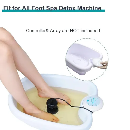 Ionic Detox Foot Bath Ion CHI SPA Cleanse Array Stainless Steel Replace & Tub