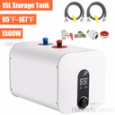 15L Electric Tank Water Heater Digital Display Kitchen Wholehouse 95°F-167°F