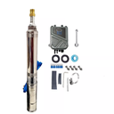 3" DC 48V Solar Pump Submersible Pump Bore 500W Deep Well Pump + MPPT Controller