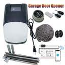 3/4HP 750LB Garage Door Opener Wifi Chain Drive Motor Ultra-Quiet With Keypad Remote