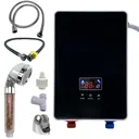 220V Tankless Electric Water Heater Instant On Demand Electric Boiler Whole House 6500W
