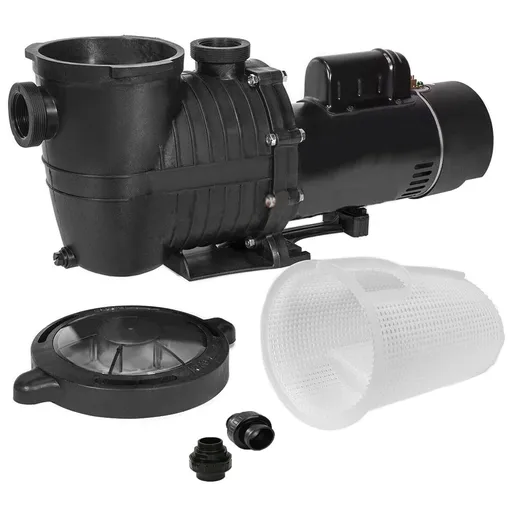 2 Speed 1.5HP Inground Swimming Pool pump motor Strainer w/1.5" NPT 230V