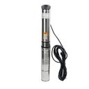 3/4 HP 3 inch Deep Well Submersible Pump 110V 13GPM 247ft Head 33FT Cord Stainless Steel