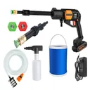 Cordless Pressure Washer Portable Power Cleaner 320 psi /2.0A Battery & Charger
