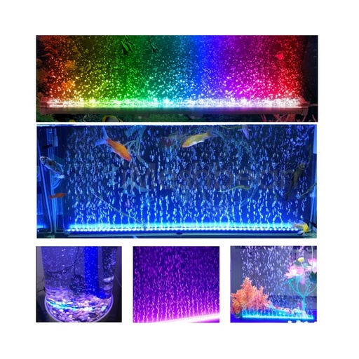 18LEDs Submersible Light Remote Control RC Underwater Aquarium Strip Lamp Fish Tank