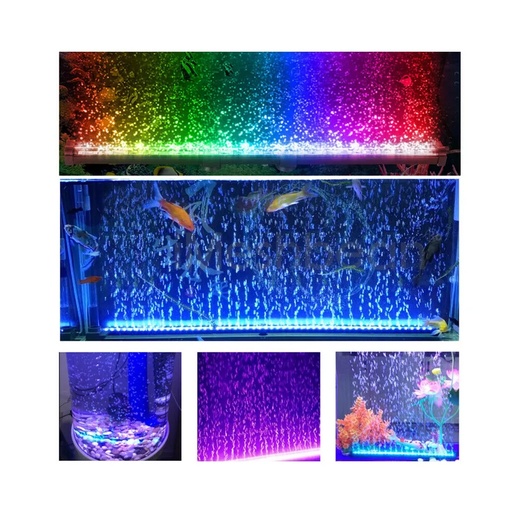 27LEDs Submersible Light Remote Control RC Underwater Aquarium Strip Lamp Fish Tank