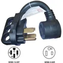 Welding Adapter Cord NEMA 14-50P to 6-50R 50A 250V Power Adapter 8 AWG EV Welder