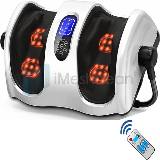 Foot Massager Machine Shiatsu Foot and Calf Massager with Heat for Pain Relief