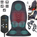 Back & Neck Massager for Chair-Vibration kneading Massage Seat Cushion Pad w/ Heat