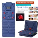 Massage Mat Back Heating Pad Full Body Massager 9 Vibrating Motors Gua Sha