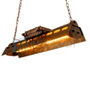 Industrial Iron Pendant Light Kitchen Island Ceiling Lamp Pool Table Chandelier