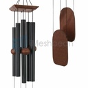 Large 48" Wind Chime Metal Tube Deep Tone Resonant Bass Sound Church Bell Windchime